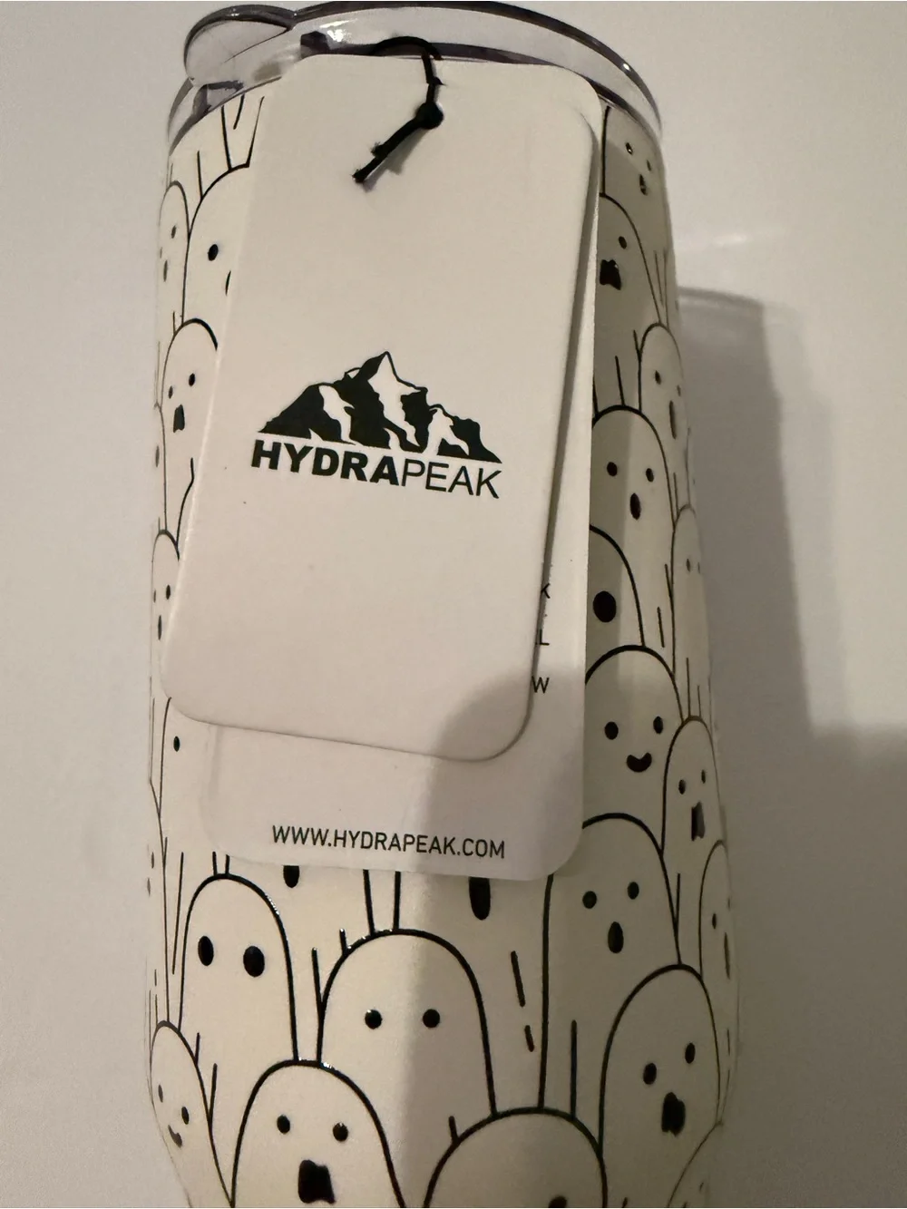 Hydrapeak Voyager 32oz Ghost Print Tumbler NWT Flip & Straw Lid